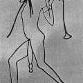 The earliest known image of STD protection dates back to 1000BC Egypt. (Images sourced from Perera (2004) "Taking Precautions". pg 94.