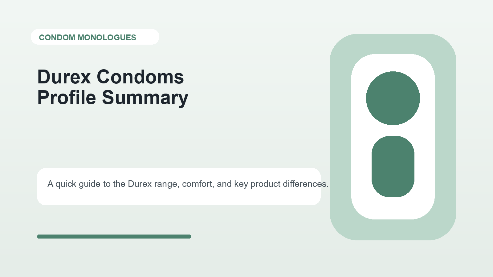Durex Condoms: Profile Summary