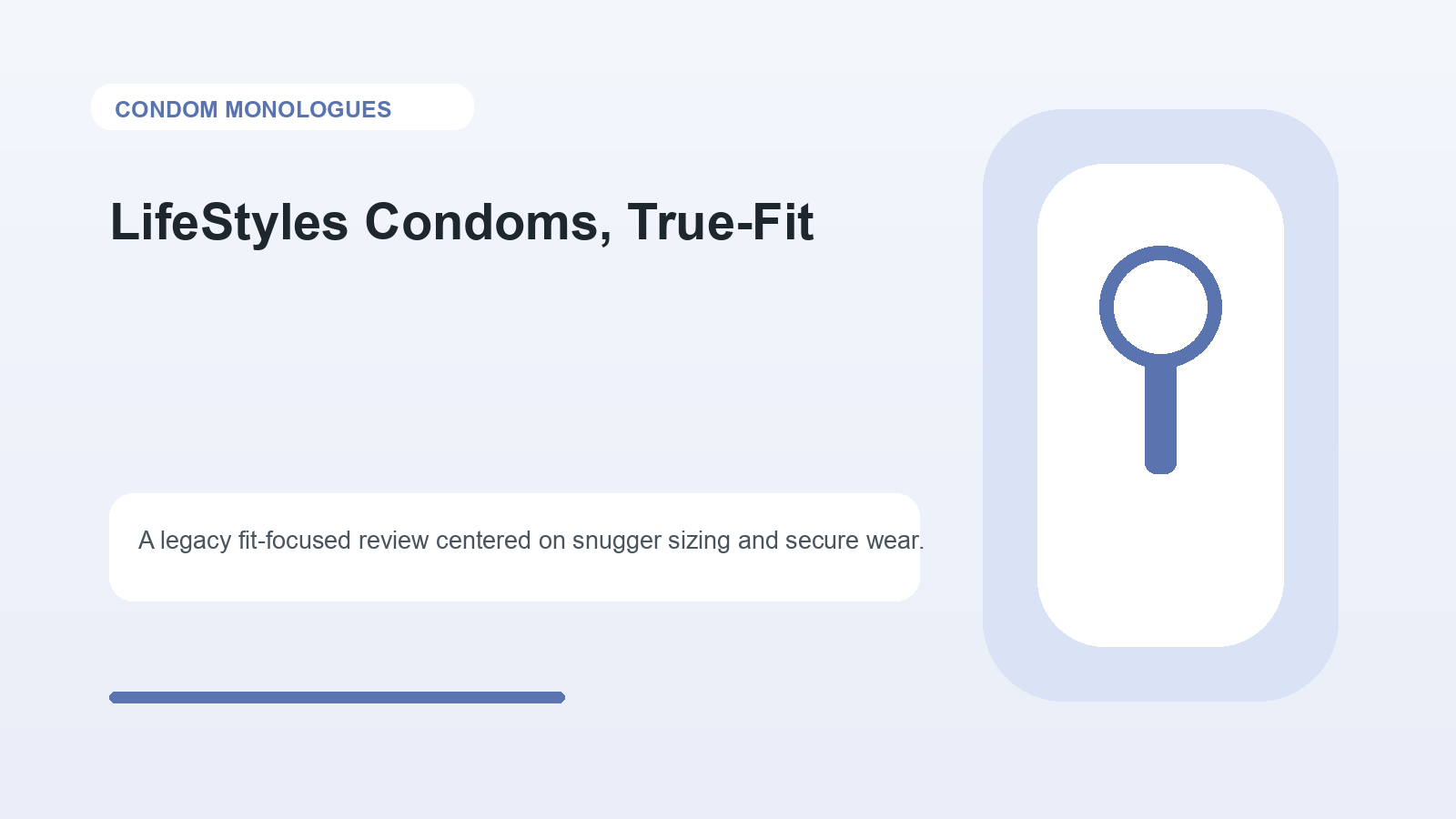 LifeStyles Condoms, True-Fit