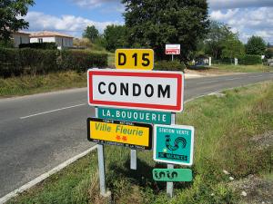 A town called Condom in France